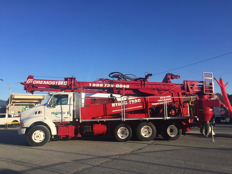 Foremost Barber DR12 PTO Drilling Rig for Sale Puisatiers Protech